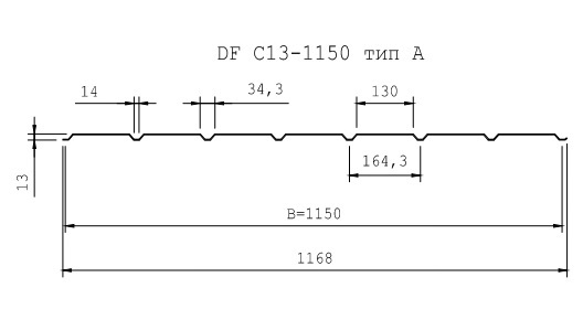 DF C13-1150 тип А DF C13-1150 тип А